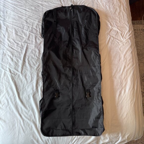 New Rume Garment Travel Organizer 2-in-1 Garment Bag Packing Cubes Black NWOT - Picture 5 of 7